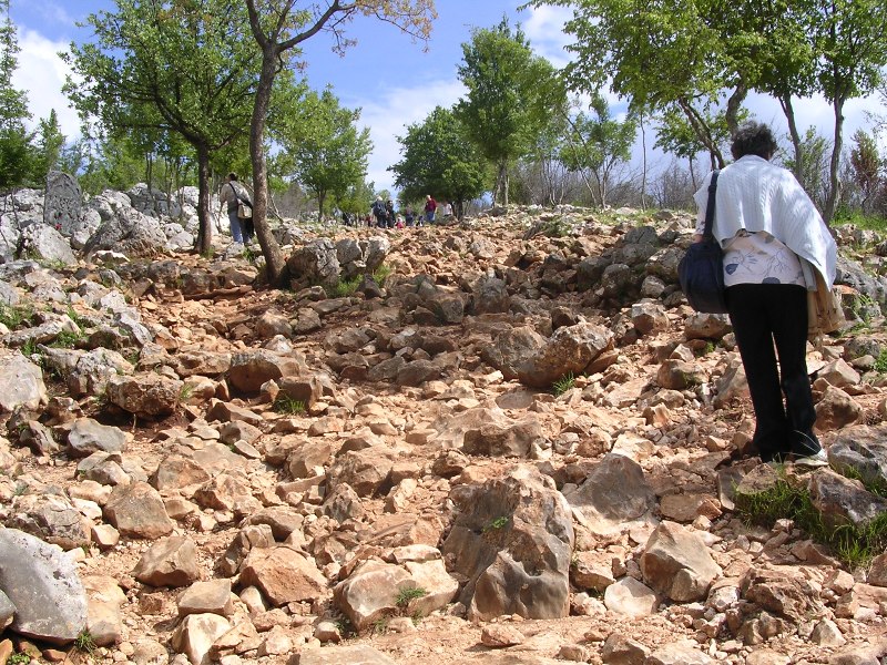 Salita al Monte Podbrdo- Ascent to Mount Podbrdo